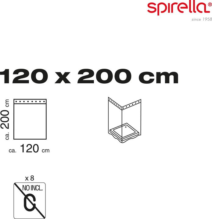 Produktbild spirella Wet (120 x 200 cm)