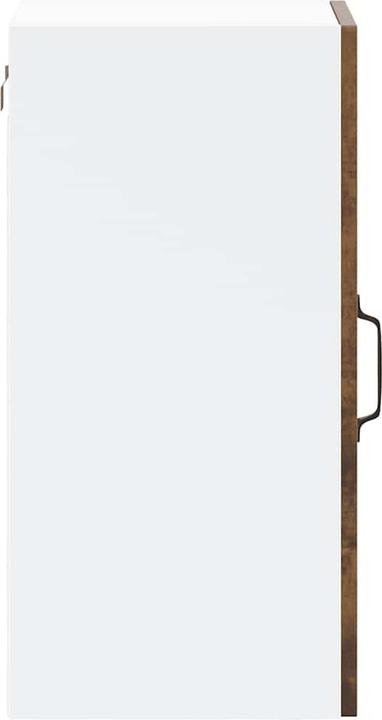 Produktbild VidaXL Küchen-Hängeschrank mit Glastür Lucca Räuchereiche Wandschrank Küche (40 x 31 x 60 cm)