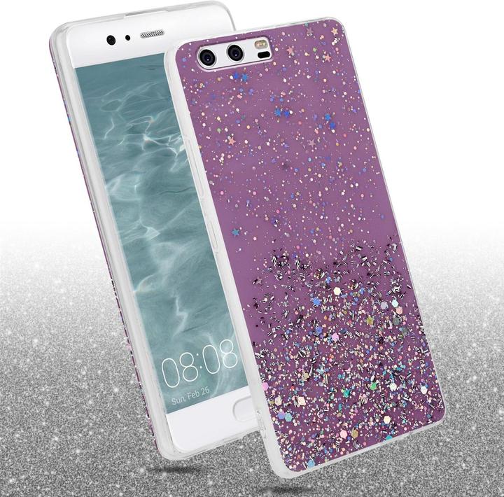 Produktbild Cadorabo TPU Cover funkelnder Glitter (Haier P10)