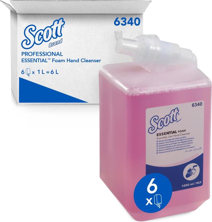 Actual product image Kimberly-Clark KLEENEX Luxurious Foaming Soap (refill, 1000 ml)