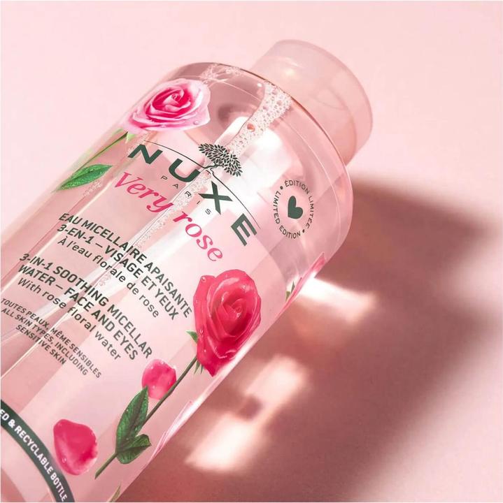 Image du produit Nuxe Very Rose - Eau Démaquillante Micellaire Apaisante 3en1 (Eau micellaire, 750 ml)