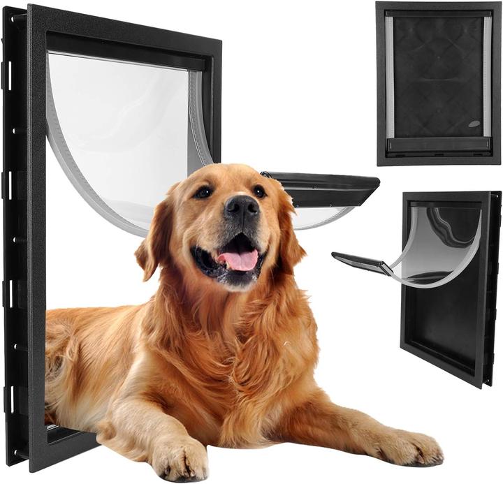Salutuy Grosse Hundeklappe (Magnetische Katzenklappe)