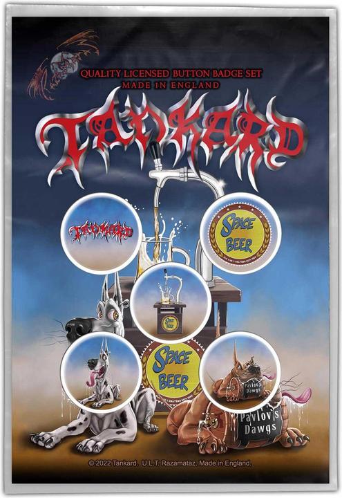 Tankard AnsteckerSet Pavlov's Dawgs 5erPack Kunststoff Metall