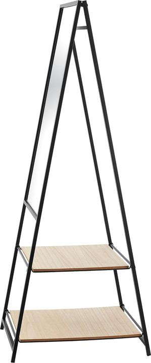 Actual product image En.Casa Chamois standing mirror with 2 shelves (44 x 150 cm)