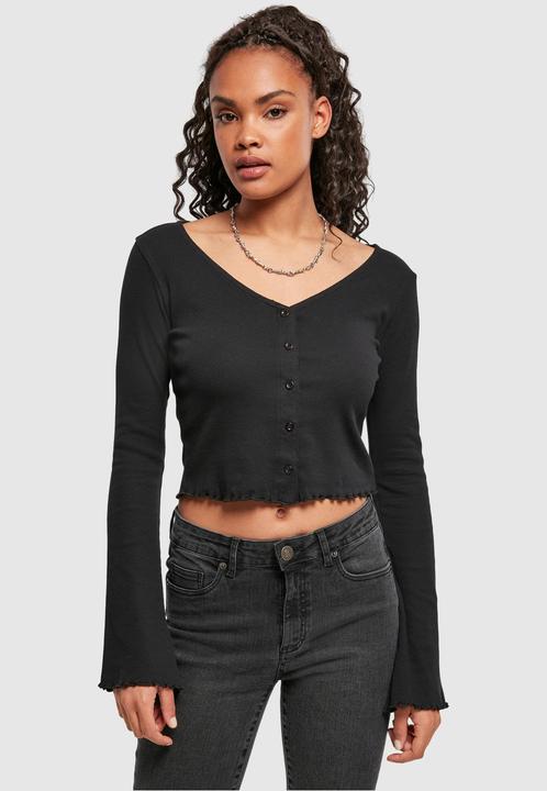 Image du produit Urban Classics Ladies Cropped Rib Cardigan - 14113 (S)