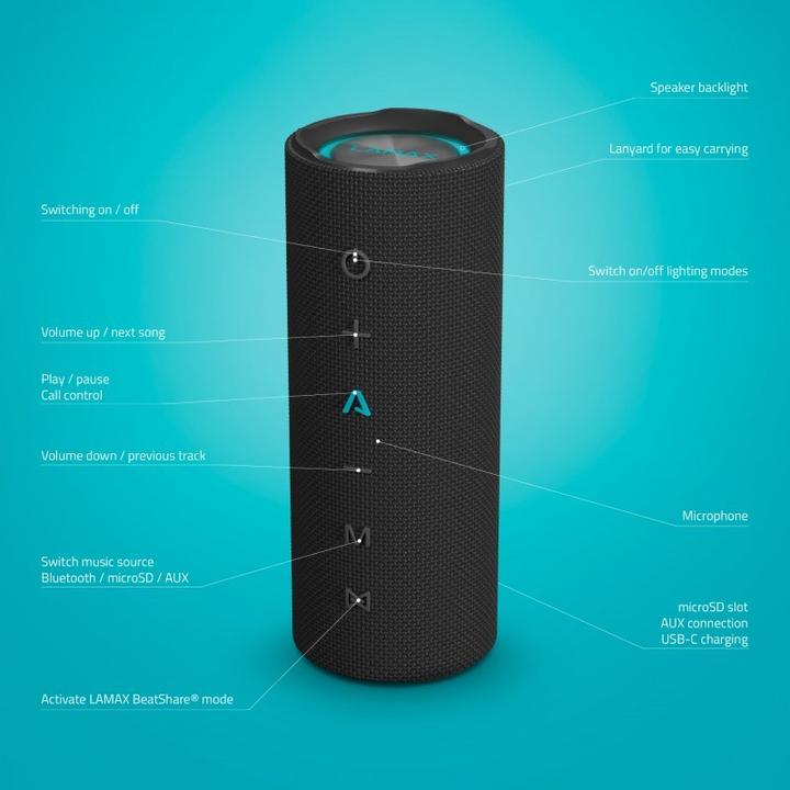 Image du produit Lamax Sounder2 Play (24 h, Fonctionnement sur batterie)