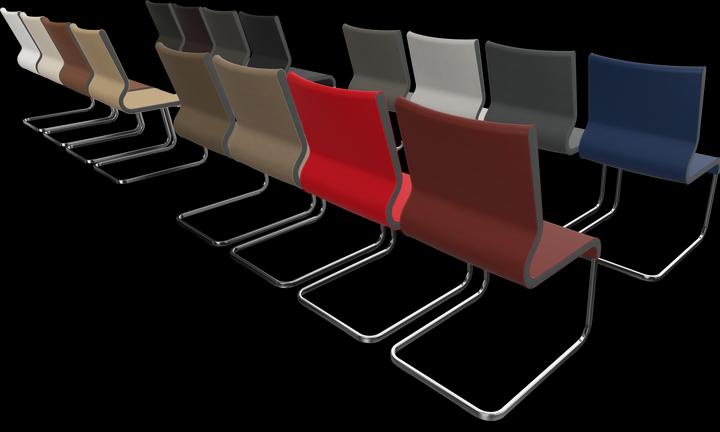 Produktbild Züco LACINTA Comfortline Freischwinger