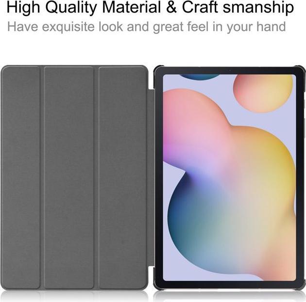 Actual product image MU Style Triple folding cover with pattern (Galaxy Tab S7+)