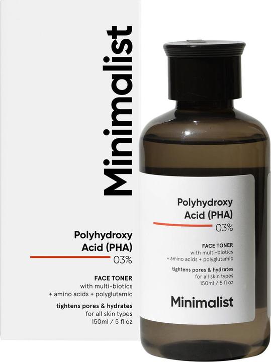 Minimalist Polyhydroxy Acid (PHA) 03% Face Toner (Tonic, 150 ml)