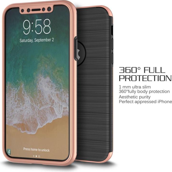 Produktbild König Design Handyhülle für Samsung Galaxy J5 (2017) Schutzcase Backcover Bumper Etuis Pink (Samsung Galaxy J5 (2017))