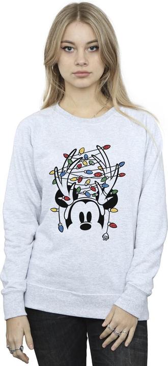 Image du produit Disney - Sweat MICKEY MOUSE CHRISTMAS HEAD LIGHTS - Femme (XL)