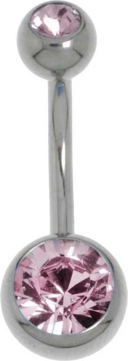 Produktbild Bijouteria Bauchpiercing (Titan, Kristall)