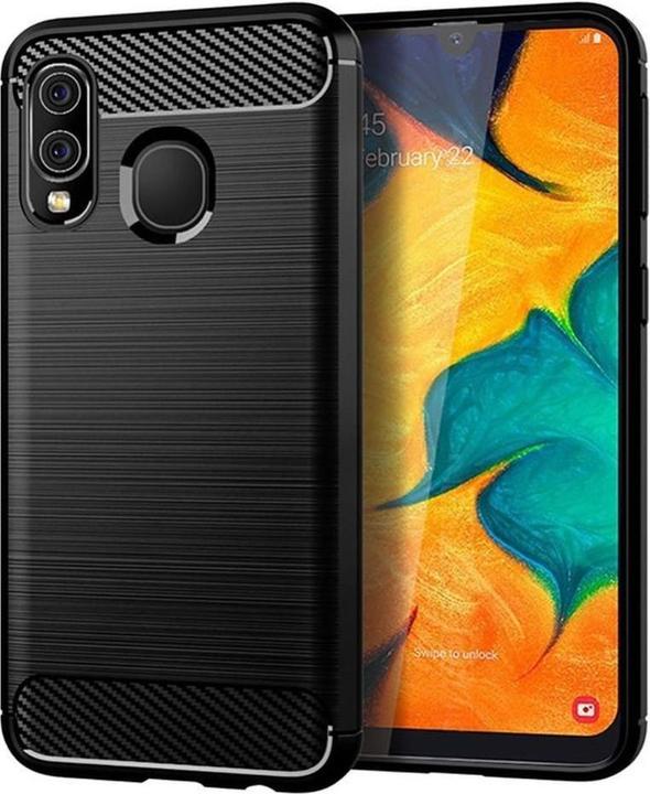 Actual product image Partner Telecom Other OEM CARBON case for SAMSUNG A40 black (Oppo A40)