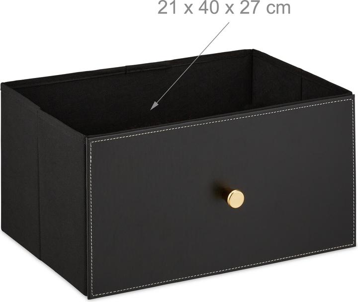 Immagine prodotto Relaxdays Cassettiera con-4-cassetti (46 x 30 x 98,5 cm)