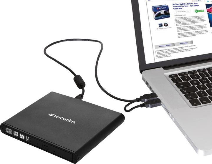 Actual product image Verbatim Slimline (DVD writer)