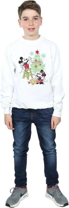 Immagine prodotto Disney Mickey And Minnie Christmas Tree Felpa Ragazzi (116)