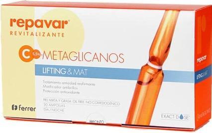 Produktbild Repavar Revitalisierendes Lifting & Mataglycan Gesichtsserum mit Vitamin C 1ml