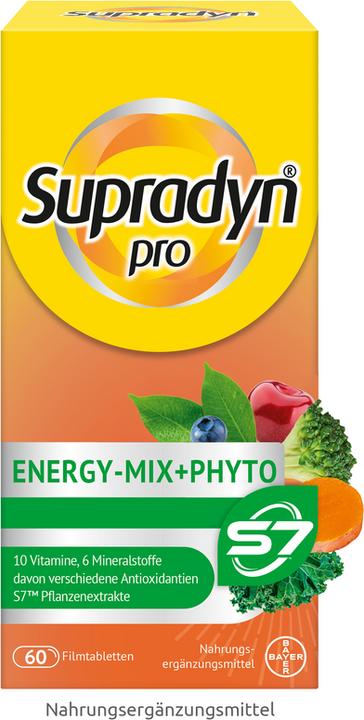 Image du produit Supradyn pro Energy-Mix+Phyto (60 pièce(s), Cachets)