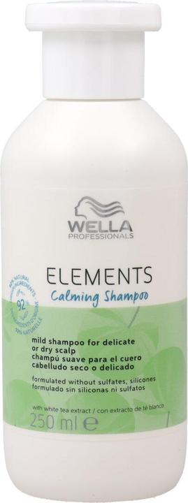Wella Schonendes Shampoo Elements Beruhigend 250 ml (250 ml, Flüssiges Shampoo)