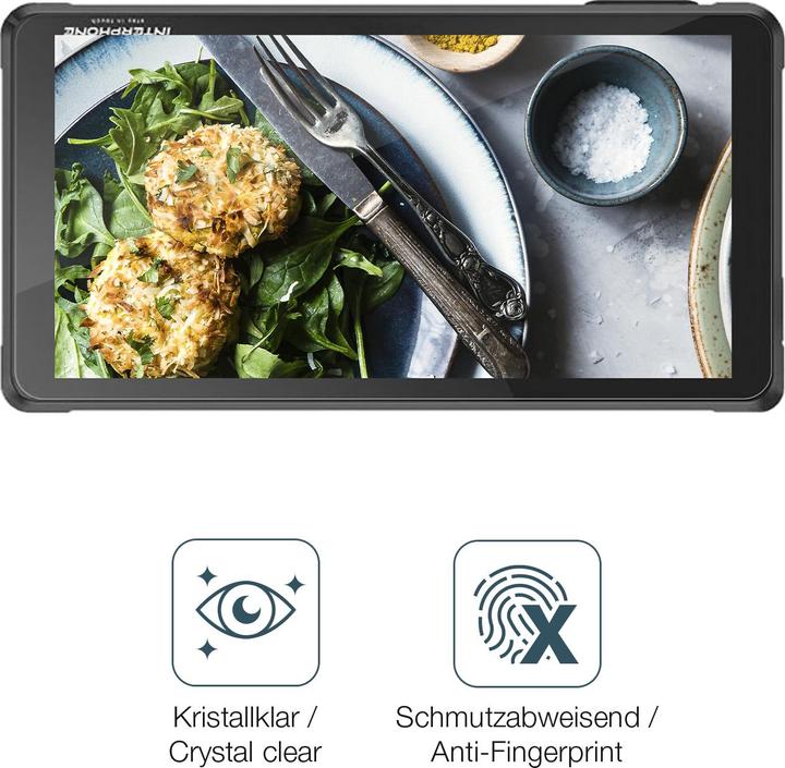 Actual product image Dipos Screen Protector Crystalclear for Interphone RideSync