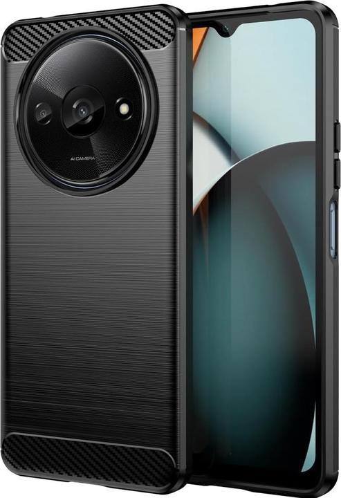 Produktbild Screenguard Xiaomi Redmi A3 Hülle Carbon Brushed Soft TPU (Xiaomi Redmi A3)