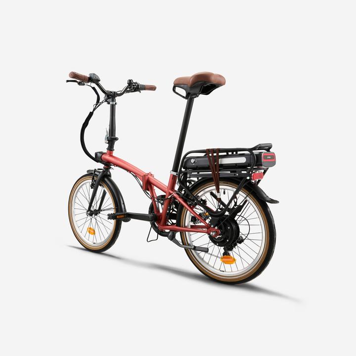 Actual product image Btwin E-Bike Faltrad Klapprad E-Fold 500 rot