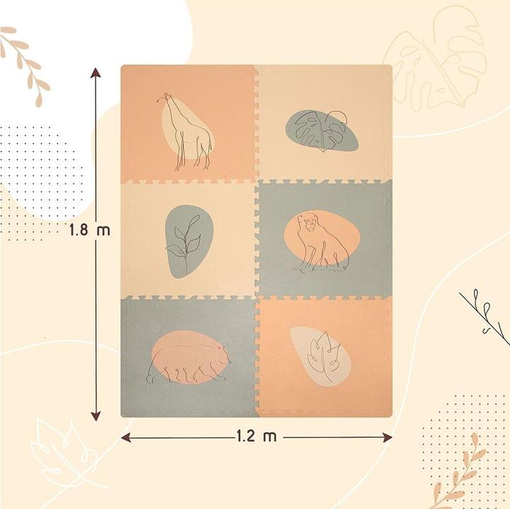 Produktbild Hakuna Matte Jungle Sunset (60 x 60 cm)