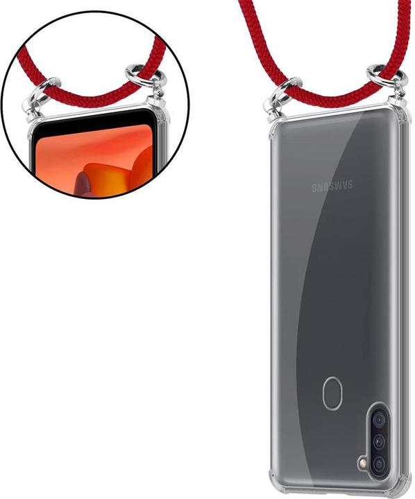 Produktbild Cadorabo TPU Handy Kette SILBER Cover