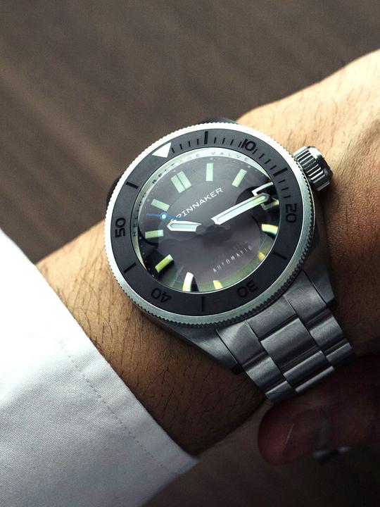 Produktbild Spinnaker SP-5098-33 Picard Volcano Black Automatik Taucheruhr 45mm 55ATM (Taucheruhr)