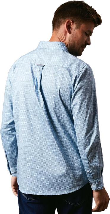 Actual product image Universal Textiles Mens Tile Print Long-Sleeved Shirt (M)