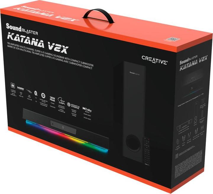 Productafbeelding Creative Sound Blaster Katana V2X (90 W, 2.1 kanalen)