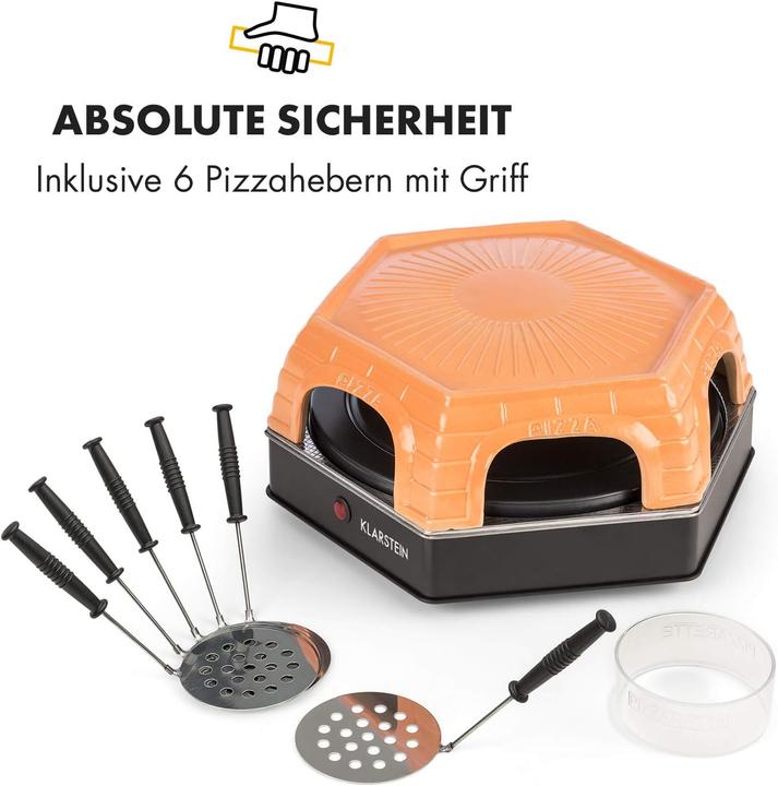 Image du produit Klarstein Capricciosa -Pizza Raclette pour 6 personnes