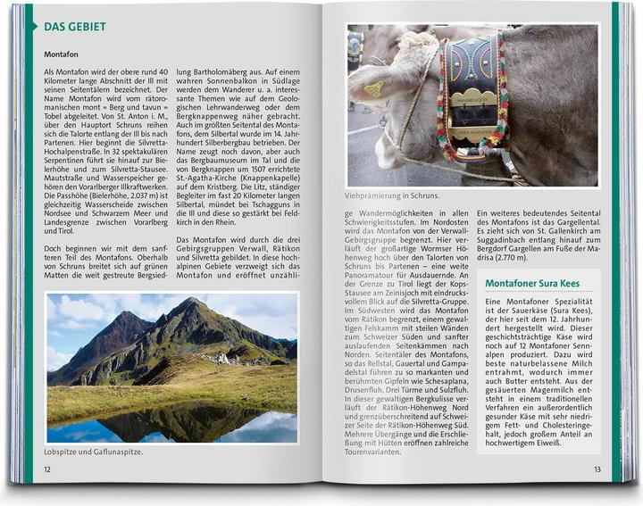 Actual product image Hiking guide Montafon, Arlberg, Silvretta, 60 tours