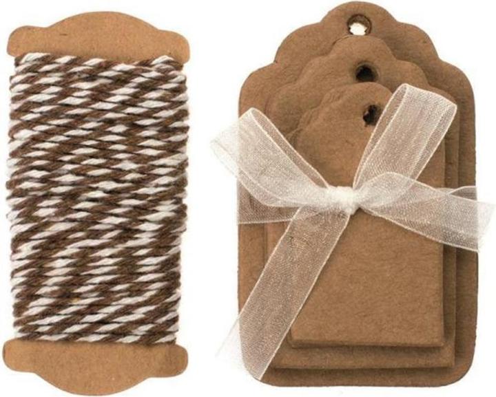 Produktbild Glorex Geschenkanhänger (Geschenkverzierung, 15 x)