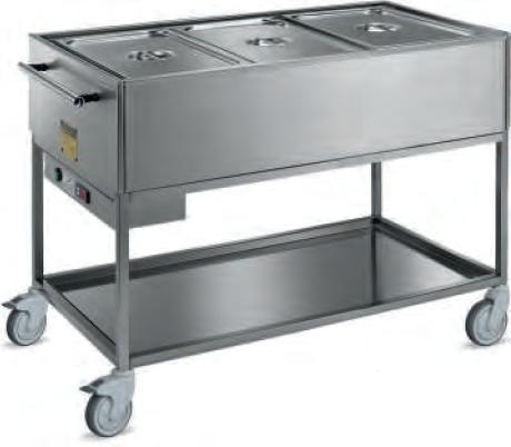 Gastro Hero Bain-Marie Wagen PROFI /