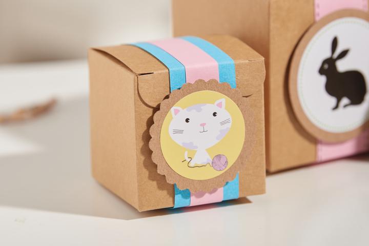 Produktbild VBS Kraftpapierbox, 8 Stück (Geschenkbox, 8 x)