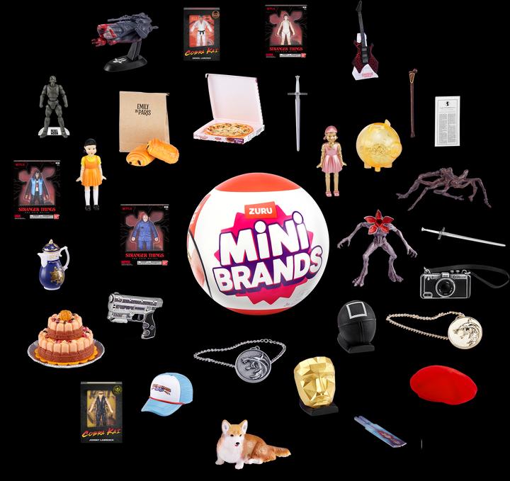 Immagine prodotto Zuru MINI BRAND-NETFLIX MINI BRAND-CAPSULE,S1,CAPSULE,GQ,13PC