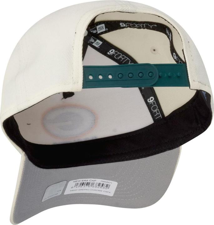 Produktbild New Era 9Forty A-Frame Cap - Green Bay Packers chrome white (One Size)