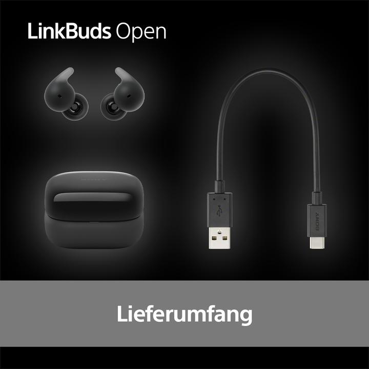Produktbild Sony LinkBuds Open (keine Geräuschunterdrückung, 8 h, Kabellos)