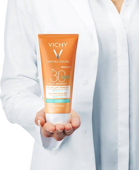 Image du produit Vichy Capital Soleil Lait à fondre (Crème solaire, SPF 30, 200 ml)