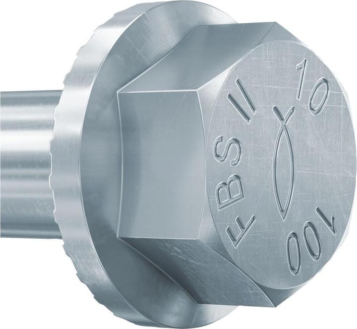 Produktbild Fischer Bolzenanker R 88715 EXA M 8 K Stahl galvanisch verzinkt/Spreizclip A 2 (50 Schrauben pro Stück)