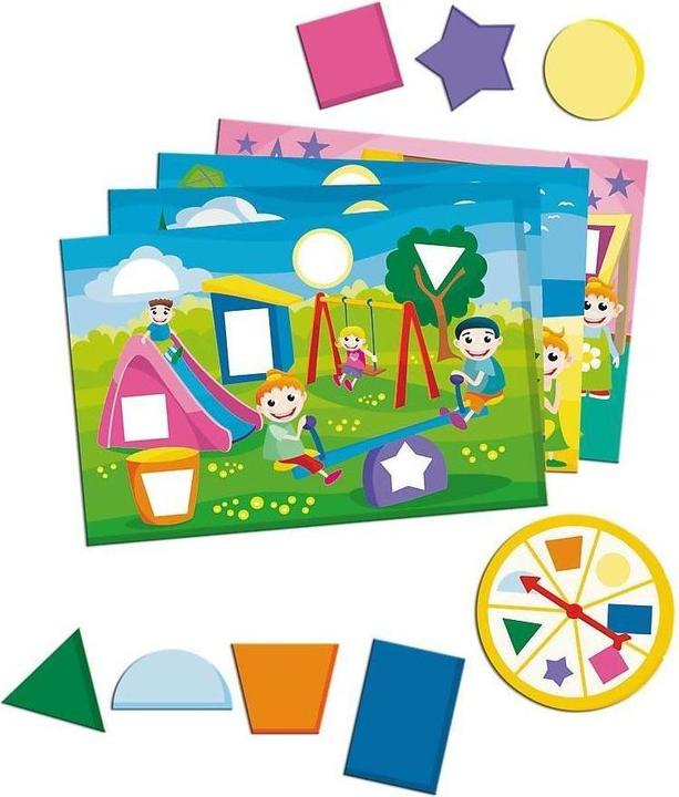 Produktbild Trefl Der kleine Entdecker - Farben und Formen Spiel (Deutsch, Englisch, Französisch)