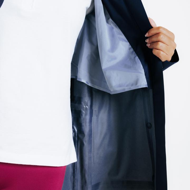 Image du produit Fouganza Veste équitation longue imperméable - marine (S)