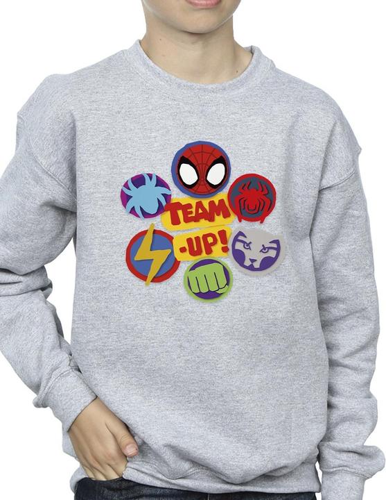 Produktbild Spidey And His Amazing Friends Team Up Sweatshirt Jungen (128)