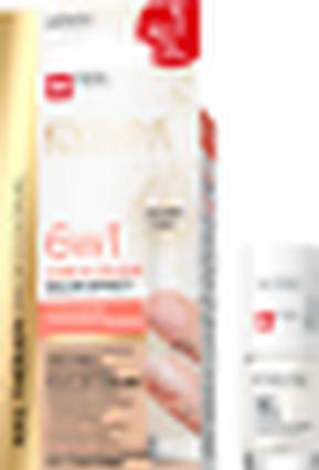 Actual product image Eveline Nail Therapy 6In1 Care & Colour Golden Glow Nail Conditioner 5Ml (5 ml)