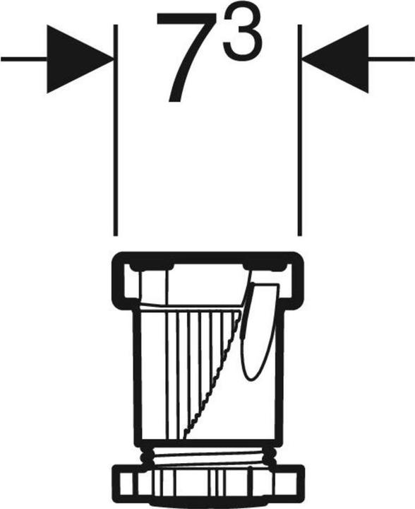 Produktbild Geberit 554.958.00.2 (70 cm, 70 cm)
