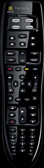 Produktbild Logitech Harmony 350 (Universal Fernbedienung, Infrarot)