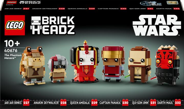 Image du produit LEGO La sombre menace (40676, LEGO Brickheadz, LEGO Star Wars)