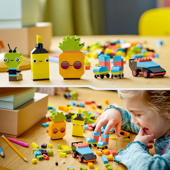 Immagine prodotto LEGO 11027 Set di costruzioni creative al neon (11027, LEGO Classic)