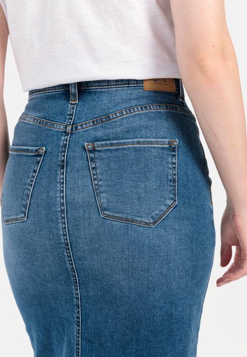 Produktbild Camel Active Jeansrock im Used-Look (42)